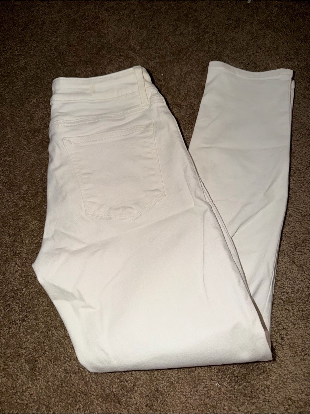 Lucky Brand White Skinny Jeans